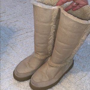 Cream Ugg Boots